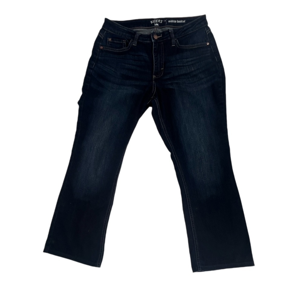 Riders By Lee Mid Rise Bootcut Jeans Size 8 Petite Women’s